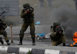 إصابة 21 فلسطينيًا بالرصاص المطاطي والغاز في مواجهات مع الاحتلال الإسرائيلي