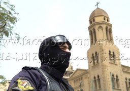 إنتشار أمنى مكثف لتأمين الإحتفال بعيد القيامة المجيد