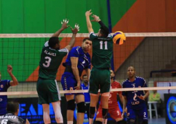 الأهلى يحقق فوزه الثانى ببطولة إفريقيا للكرة الطائرة على أهلى طرابلس 3-1