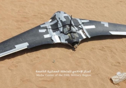 الجيش اليمنى يسقط طائرة استطلاع حوثية بدون طيار بمحافظة الحديدة