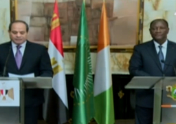 الرئيس الايفوارى يدعو الشركات المصرية للاستفادة من مناخ الاستثمار