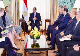 الرئيس السيسي يبحث مع ايفانكا ترامب قضايا تمكين المرأة
