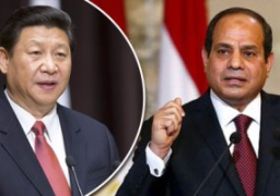 الرئيس الصينى يستقبل السيسى بقاعة الشعب الكبرى فى بكين لعقد مباحثات ثنائية