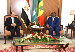 السيسي يعقد مباحثات ثنائية مع الرئيس السنغالى بداكار