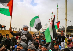 الفلسطينيون يستعدون للمشاركة في جمعة “الوحدة الوطنية” شرق غزة