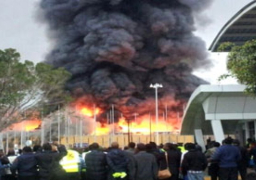 اندلاع حريق بالمطار الرئيسي في كينيا