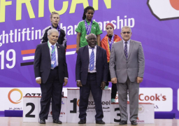 بسمة إبراهيم تحصد برونزيات وزن 55 كجم في البطولة الأفريقية للأثقال