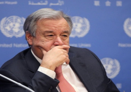 جوتيريش عقب لقاء حفتر: أشعر بقلق وآمل بتفادي مواجهات دامية في طرابلس