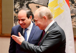 خلال لقائهما ببكين.. بوتين يهنئ السيسي بنجاح “استفتاء تعديل الدستور”