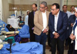 رئيس الوزراء يتفقد أقسام مستشفى أرمنت النموذجي الجديد بالأقصر
