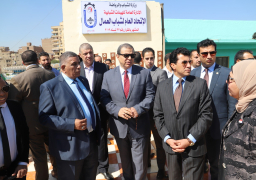 “سعفان” و”صبحي” يدشنان اتحاد شباب العمال بشبرا الخيمة
