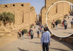 وزيرا السياحة والاثار يفتتحان معبد الاوبت بعد ترميمه