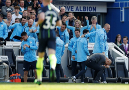 مانشستر سيتي يحسم لقب الدوري الإنجليزي بهدف رابع في مرمى برايتون
