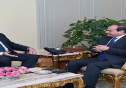 الرئيس عبد الفتاح السيسي يستقبل السيد نيفن مميتسيا، مفوض الاتحاد الأوروبي للتعاون الدولي والتنمية