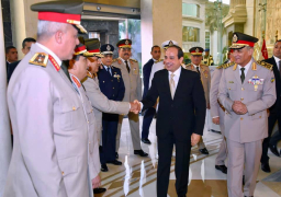 الرئيس يشارك في حفل الإفطار السنوي للقوات المسلحة بمناسبة ذكري انتصارات العاشر من رمضان