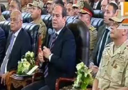 الرئيس السيسي : ما تشهده سيناء جهد غير مسبوق .. والمشروعات مجرد بداية فقط