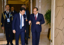 الرئيس السيسي يتلقى اتصالا هاتفيا من رئيس الوزراء الإيطالي