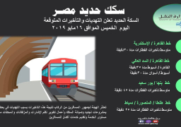 السكك الحديدية تعلن التهديات والتأخيرات المتوقعة اليوم