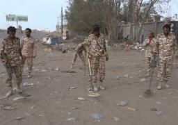 تفكيك شبكة ألغام زرعها الحوثيون داخل نفق بالحديدة