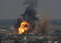 طائرات الاحتلال الإسرائيلي تقصف موقعا شمال غزة