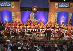 فرقة قنا للموسيقى العربية تتألق بالحديقة الثقافية بالسيدة زينب