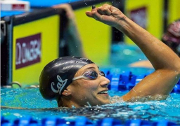 فريدة عثمان تتوج بفضية بطولة الابطال العالمية للسباحة فى المجر