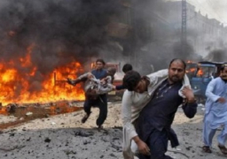 مصرع وإصابة 33 شخصًا فى انفجار قنبلة استهدفت قوات الأمن فى شرق باكستان