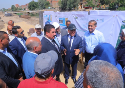 وزير النقل يتفقد أعمال تطوير ورفع كفاءة طريق بنها /المنصورة