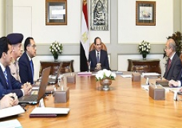 السيسي يجتمع مع رئيس الوزراء لبحث استعدادات أمم أفريقيا