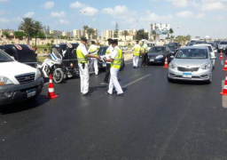 كثافات متحركة للسيارات أعلى محاور القاهرة والجيزة