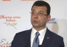 “أوغلو” يعلن فوزه برئاسة بلدية إسطنبول فى الجولة الثانية من الانتخابات