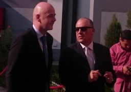 إنفانتينو يشيد باستعدادات مصر لكأس الأمم الأفريقية