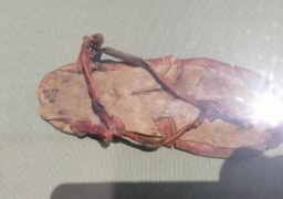 اكتشاف حذاء أثري عمره 3 آلاف سنة في مصر