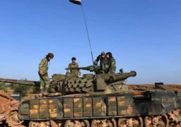 الجيش السورى يتصدى لسرب من الدرونات أطلقها المسلحون غرب حماة
