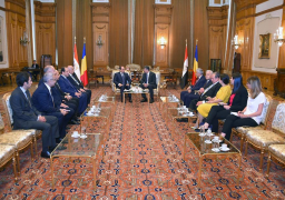 السيسي يلتقى رئيس مجلس النواب البرلمانى الرومانى