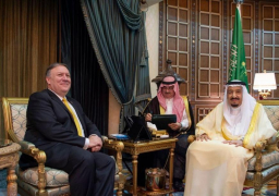 خادم الحرمين الشريفين يبحث مع وزيرالخارجية الأمريكي العلاقات الاستراتيجية