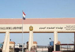 عودة 180 مصرياً من ليبيا ووصول 10 شاحنات عبر منفذ السلوم