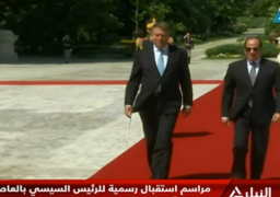 الرئيس السيسي يعقد مباحثات قمة مع الرئيس الروماني كلاوس يوهانيس في بوخاريست