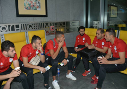 منتخب مصر يغادر إلى القاهرة استعدادا لمواجهة زيمبابوي