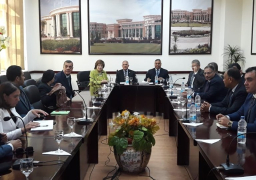 وزير الري يزور جامعة أكتوبر للعلوم الحديثة والآداب (MSA) لبحث أوجه التعاون بين الجامعة والوزارة