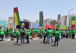 بدء توافد الجماهير على إستاد القاهرة لمؤازرة منتخب مصر أمام جنوب إفريقيا