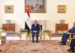 الرئيس عبد الفتاح السيسى يستقبل بقصر الاتحادية رئيسة الجمعية العامة للأمم المتحدة.