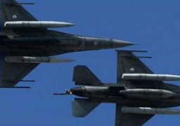 مقاتلات تركية تخترق المجال الجوي اليوناني فوق بحر إيجه