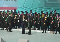 السيسي يكرم نماذج واعدة من الشباب الافريقي ضمن البرنامج الرئاسي