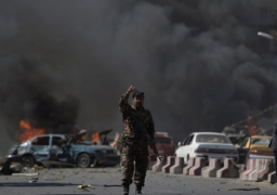 مقتل وإصابة 22 شخصا في انفجار داخل مسجد في إقليم غازني بافغانستان