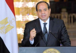 الرئيس يشهد حلف أداء اليمين لرئيس لمحكمة الدستورية العليا