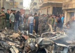 انفجار سيارة مفخخة قرب كنيسة في مدينة القامشلي في شمال شرق سوريا