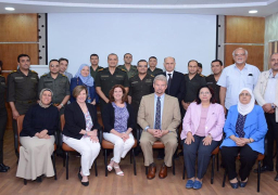 بالصور..كلية الطب بالقوات المسلحة تستضيف وفودا أمريكية وأفريقية