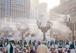 السعودية تعلن عن مشروع جديد لخفض درجة حرارة طرق المشاة في المشاعر المقدسة