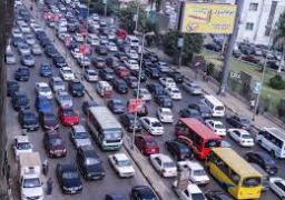 كثافات مرورية متوسطة بمحاور القاهرة والجيزة